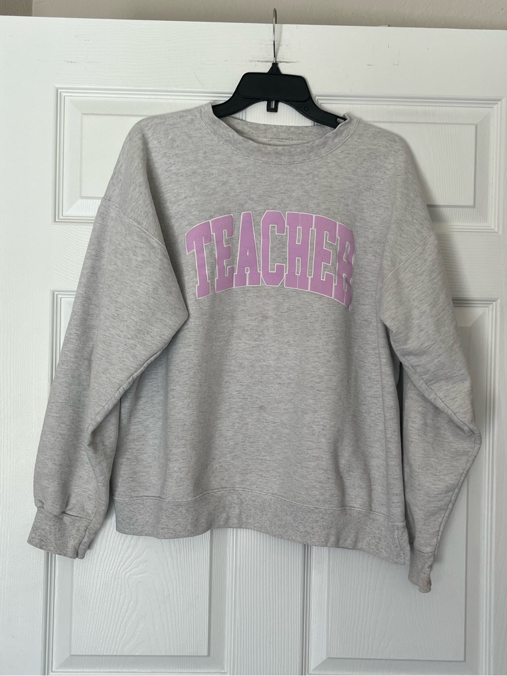 Girl Tribe Co. 'TEACHER' Crewneck Sweatshirt